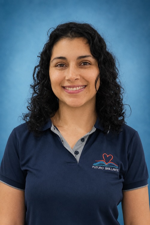 Fotografía de Karen Robles, Coordinadora de Programas de la Fundación Futuro Brillante